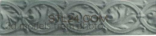 Бордюры (MOULDING_0783 -  | 3D model 3DSMAX / OBJ / STL) 3D модель для ЧПУ станка